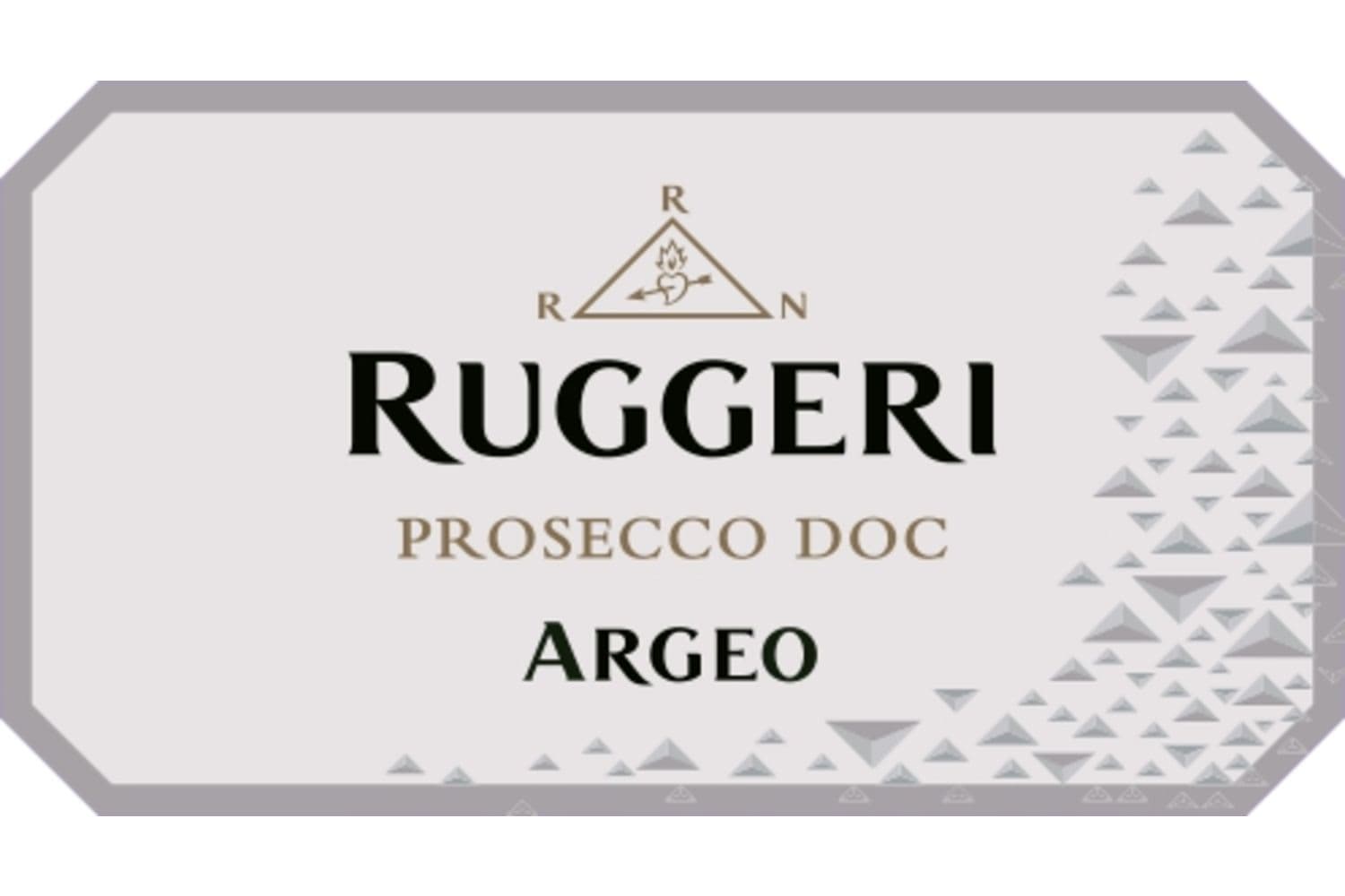 Ruggeri Argeo Prosecco Brut 750mL Bottle