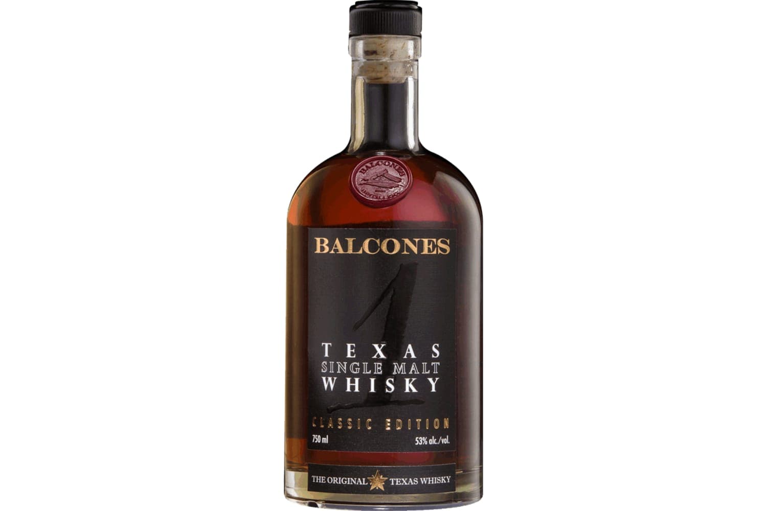Balcones Texas Single Malt Whiskey 750mL Bottle