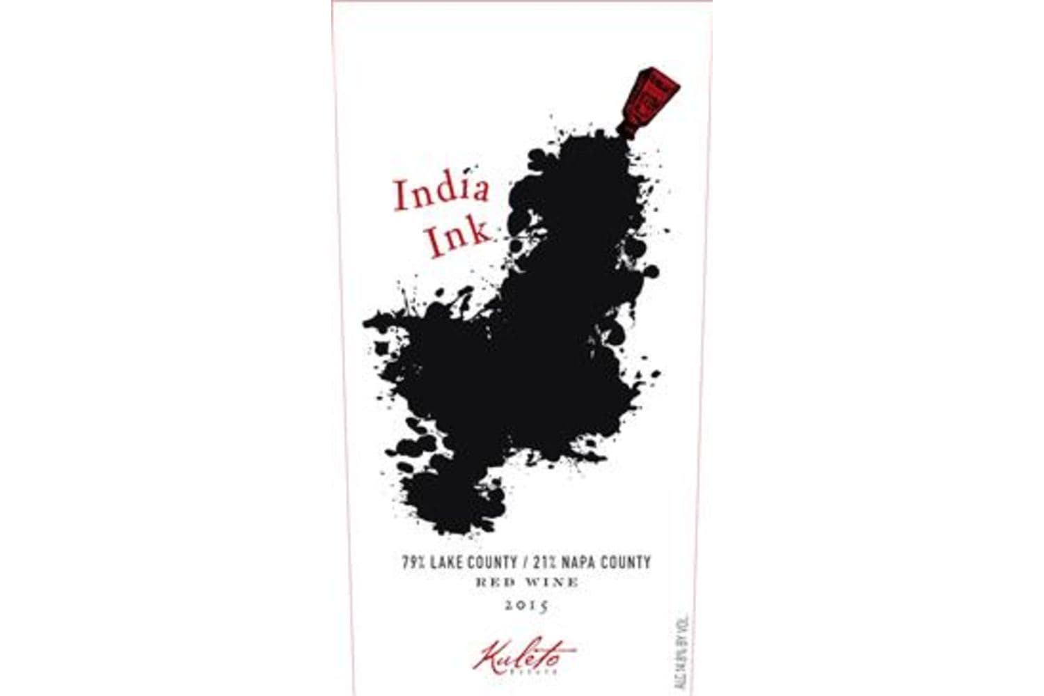 Kuleto Estate India Ink Red Wine 2021 750mL Bottle