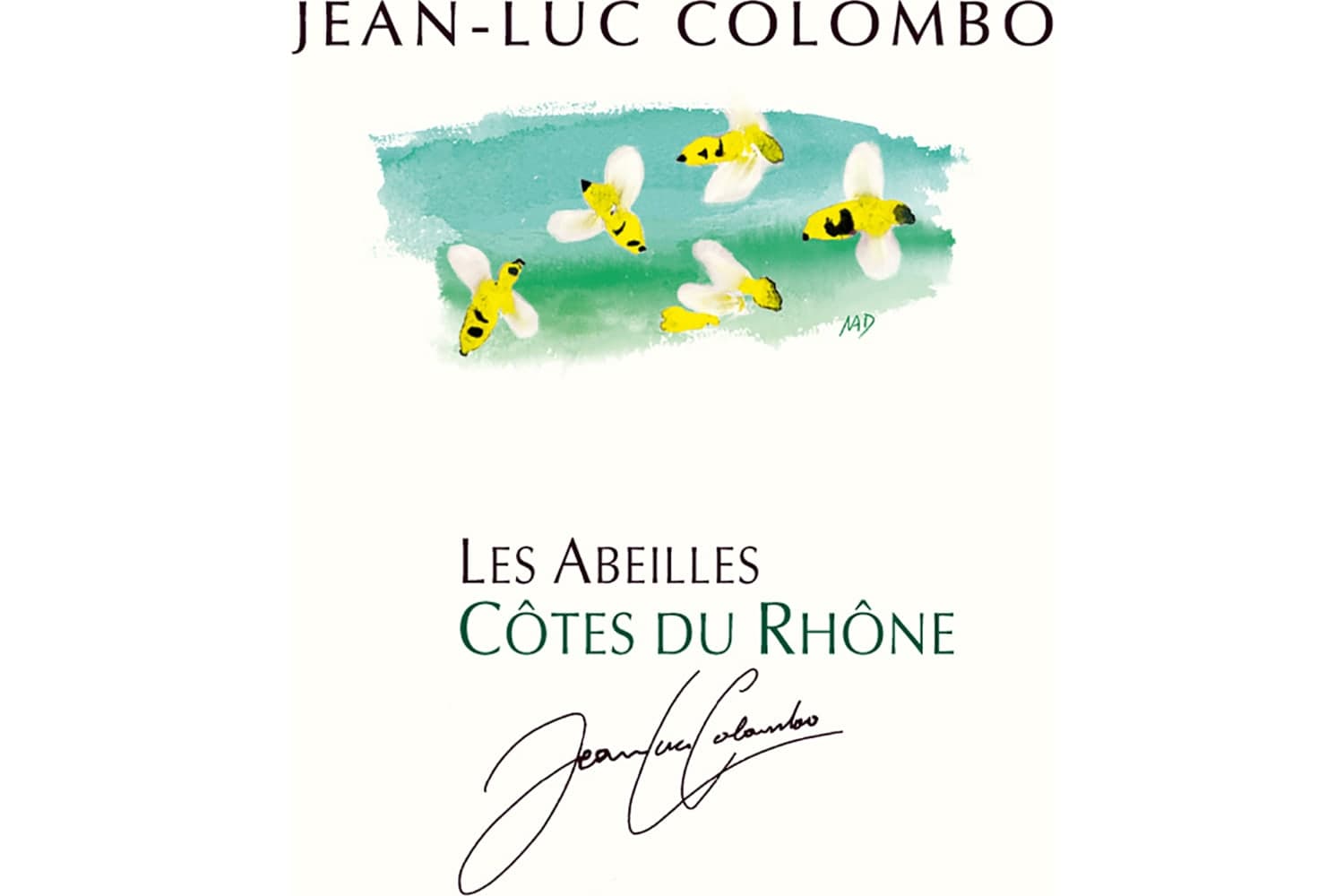 Jean-Luc Colombo Cotes du Rhone Les Abeilles Blanc 2022 750mL Bottle