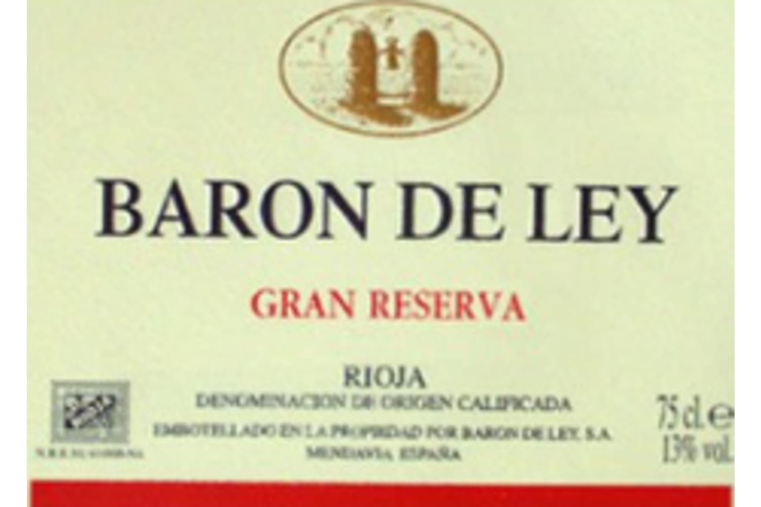 Baron de Ley Rioja Gran Reserva 2016 750mL Bottle