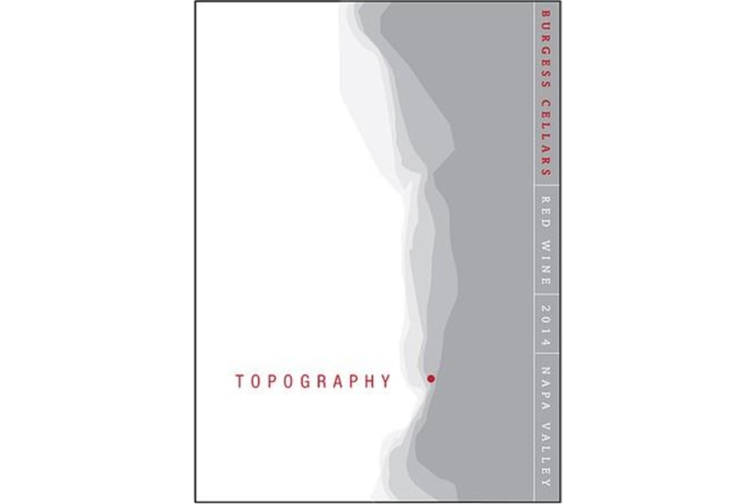Burgess Topography Red Blend 2014 750mL Bottle