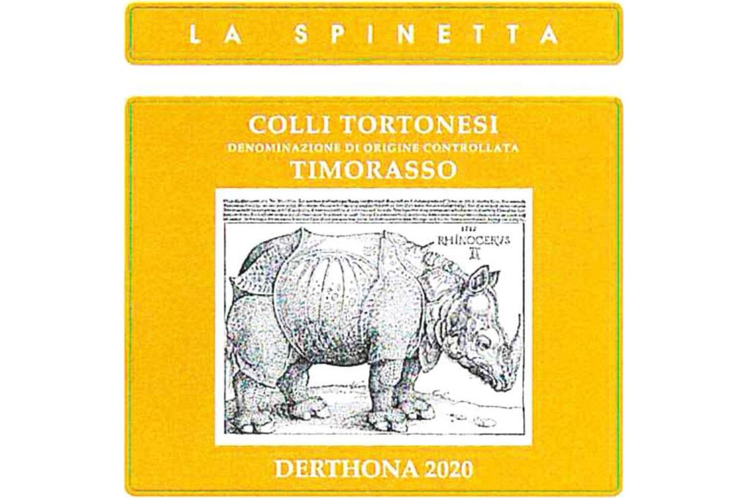 La Spinetta Colli Tortonesi Timorasso Derthona 2023 750mL Bottle