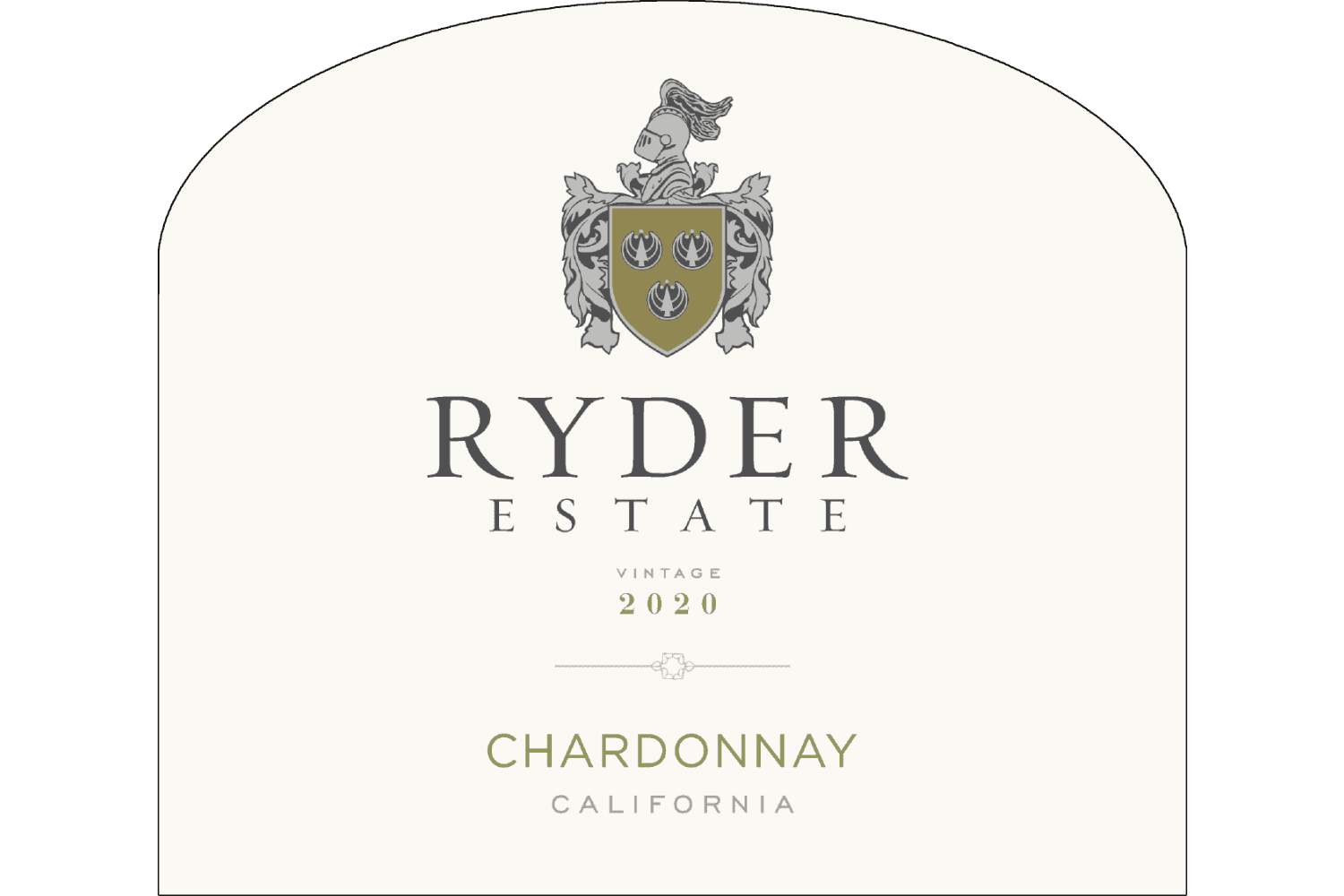 Ryder Estate Chardonnay 2020 750mL Bottle