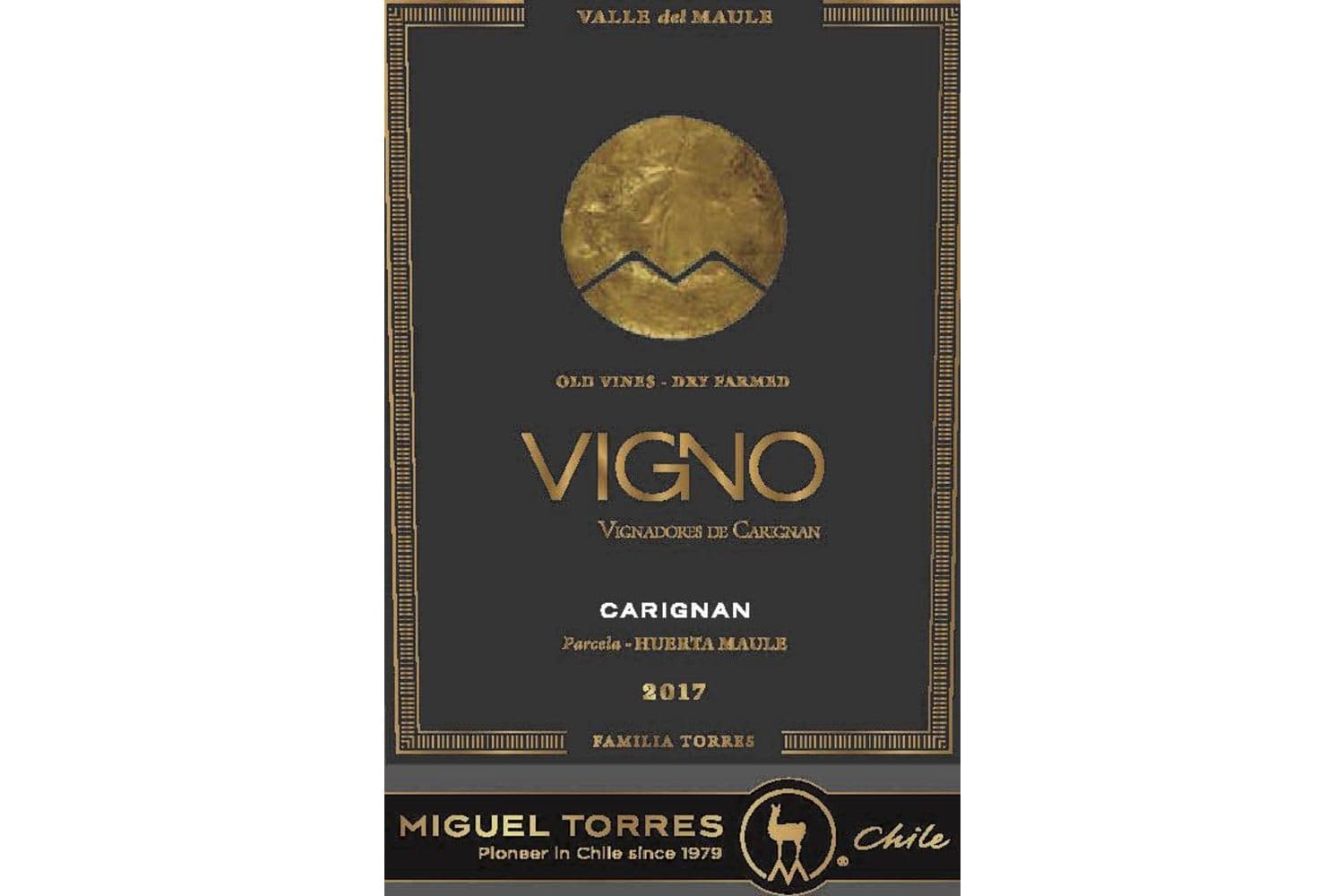 Cordillera Vigno Carignan 2018 750mL Bottle