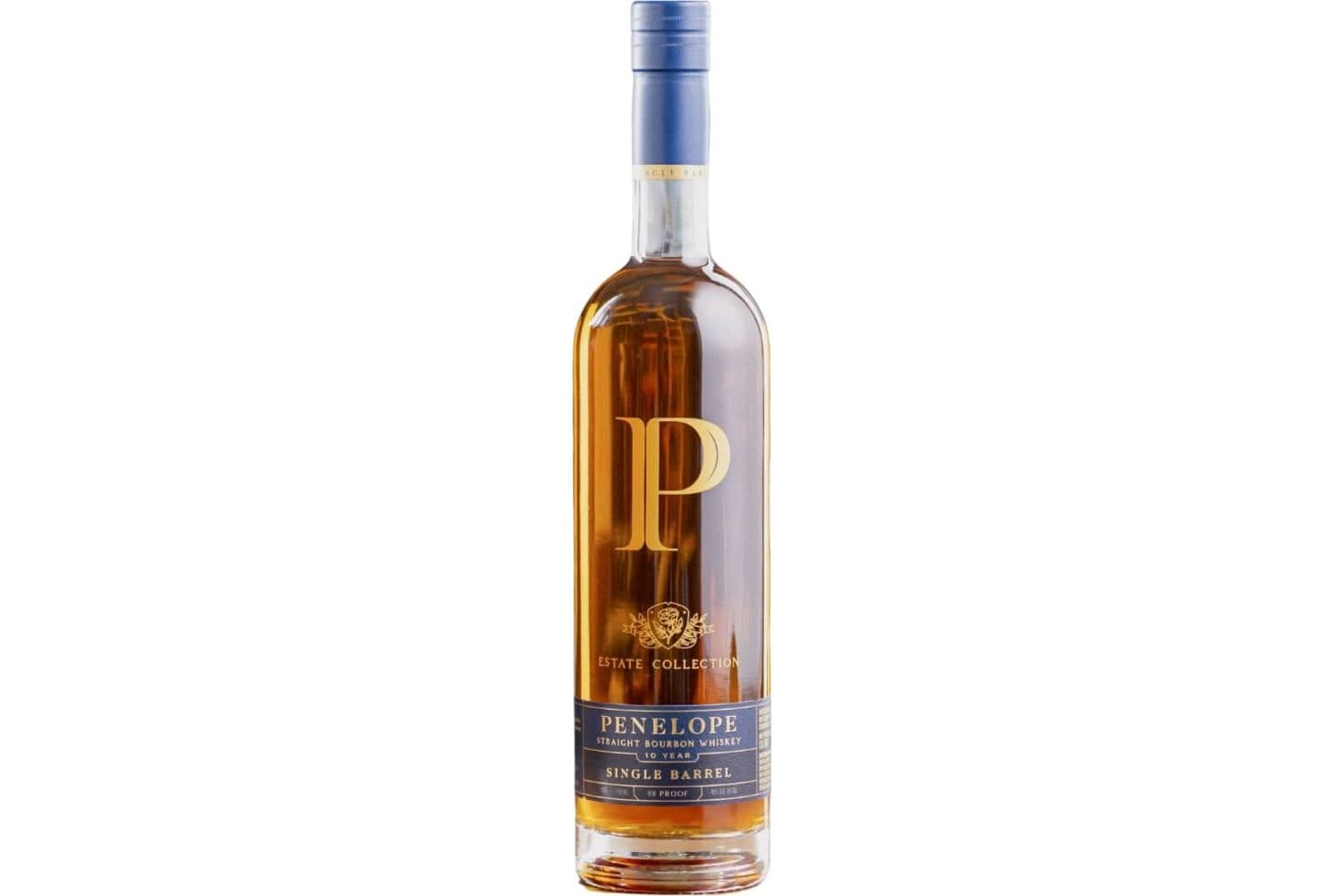 Penelope Estate Collection 10 Years Old Single Barrel Straight Bourbon Whiskey 98 Proof 750mL Bottle
