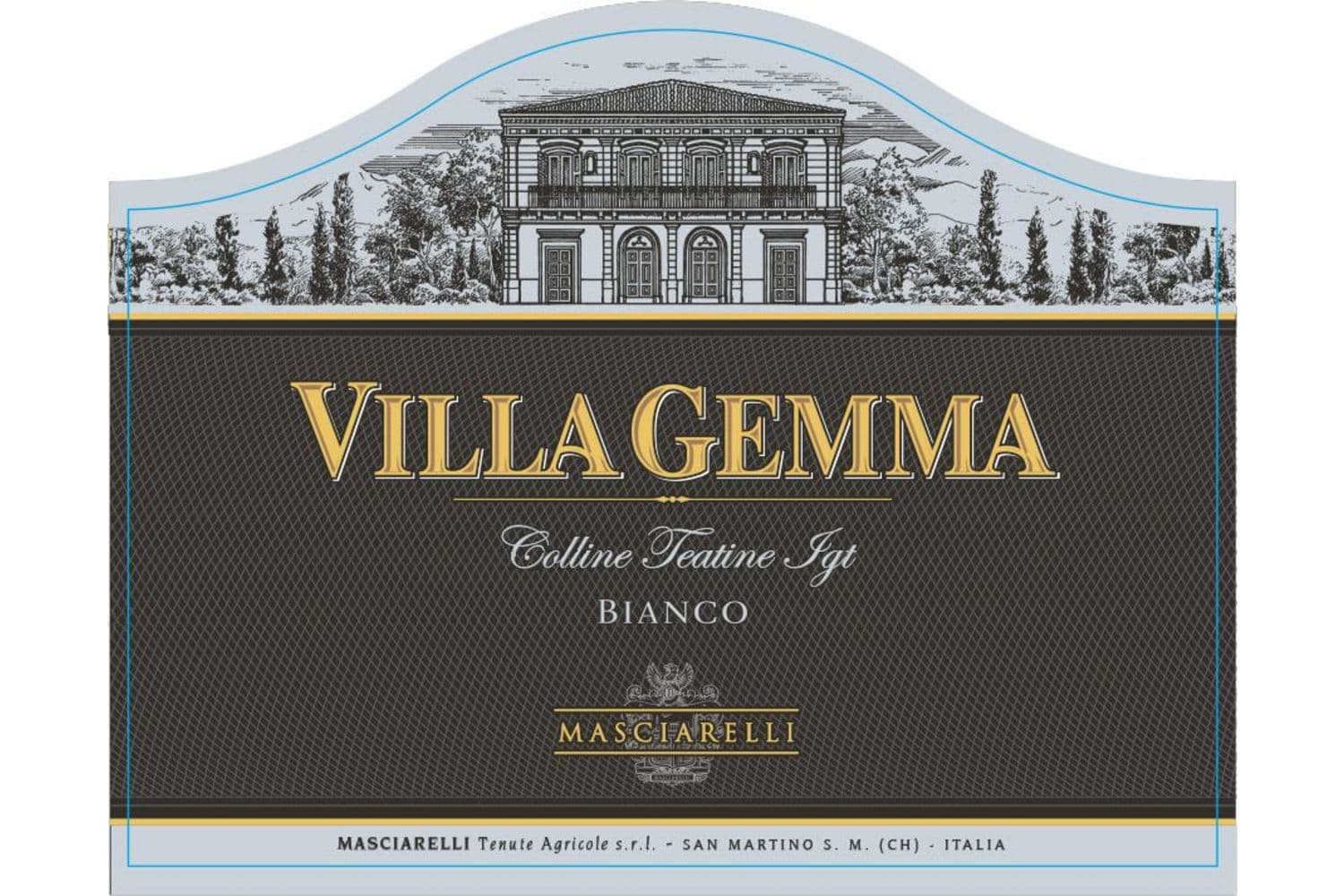 Villa Gemma by Masciarelli Colline Teatine Bianco 2018 750mL Bottle