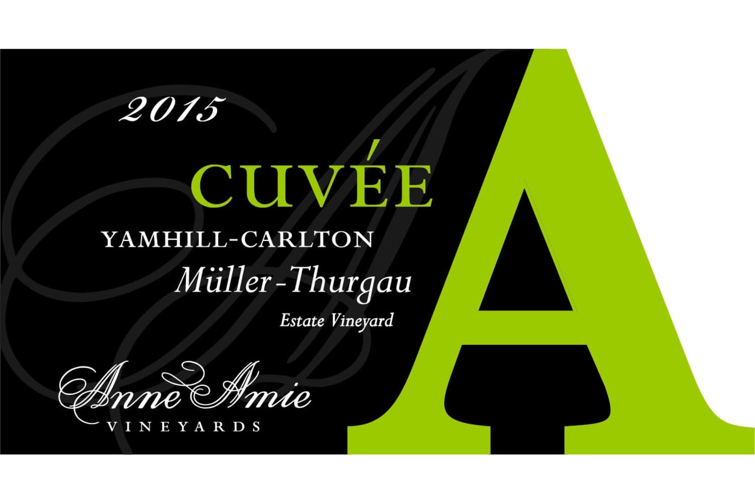 Anne Amie Cuvee A Muller-Thurgau 2015 750mL Bottle