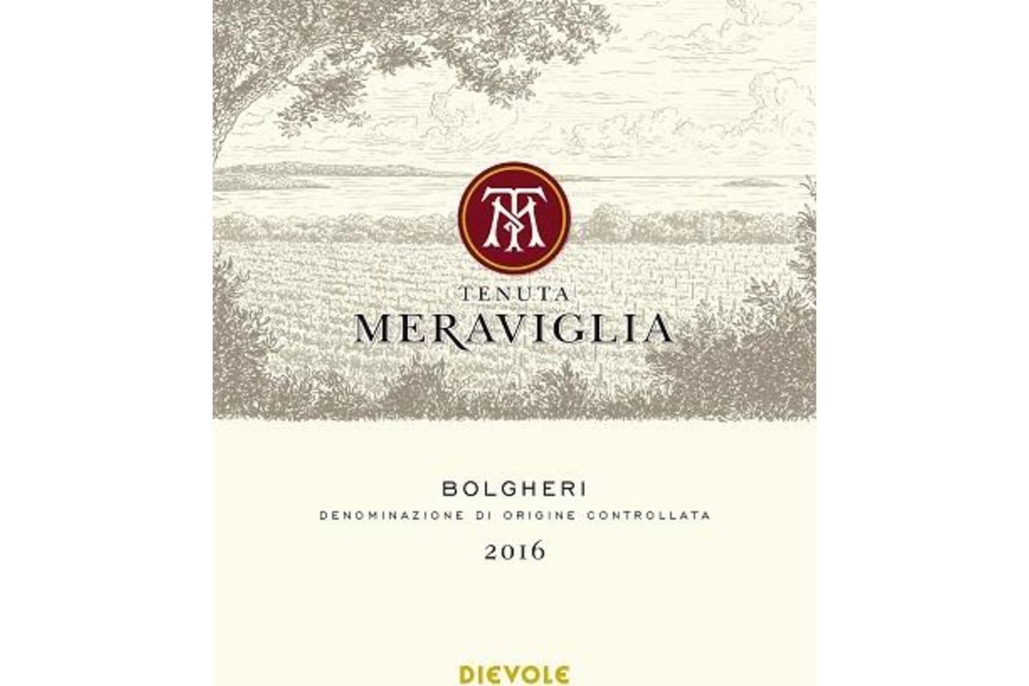 Tenuta Meraviglia Bolgheri Rosso 2019 750mL Bottle