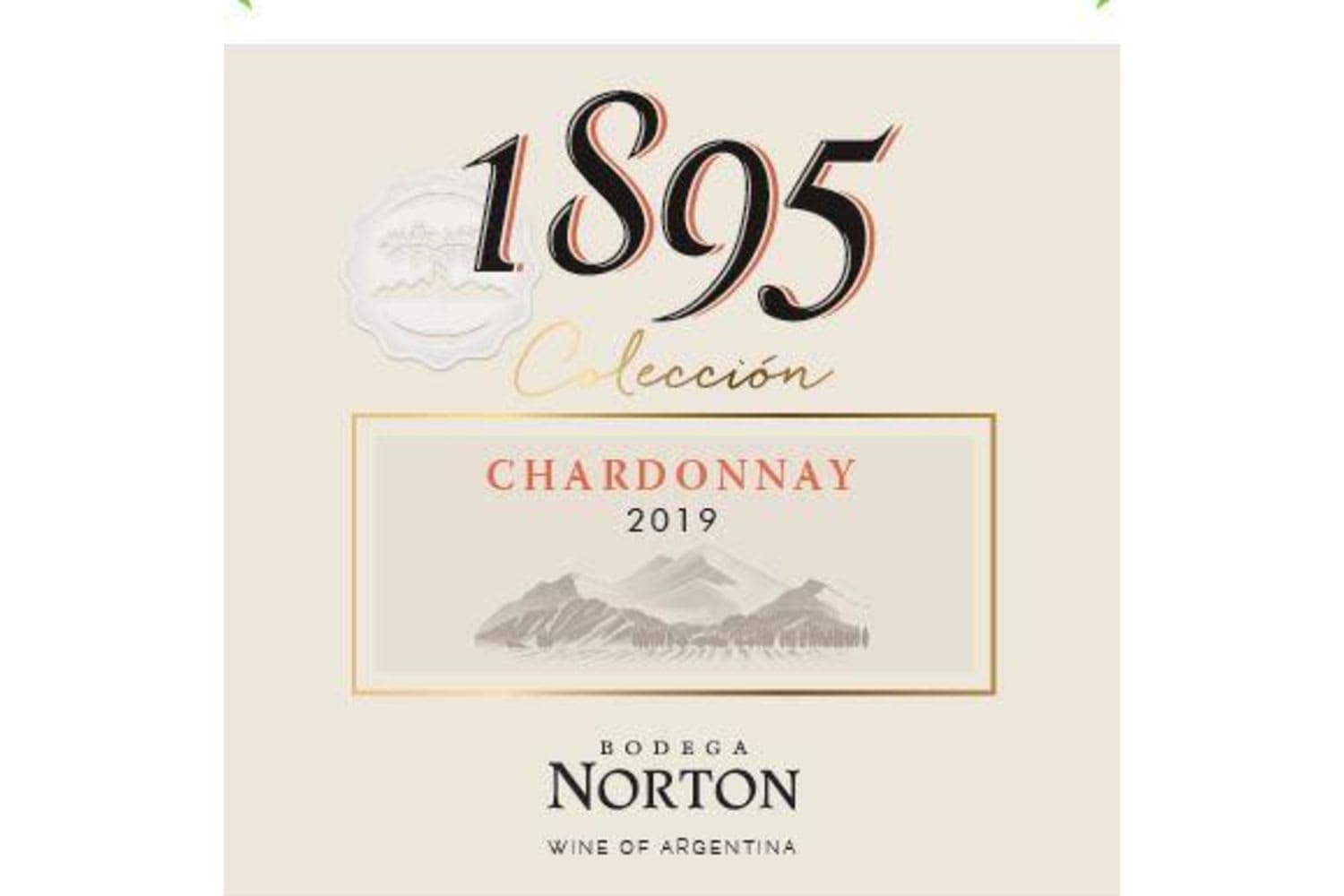 Bodega Norton 1895 Coleccion Chardonnay 2019 750mL Bottle