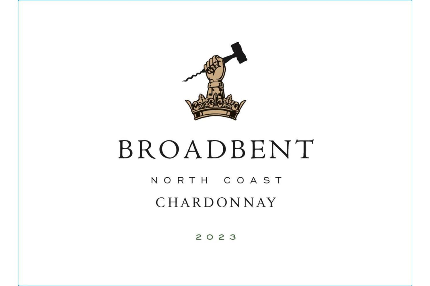 Broadbent Chardonnay North Coast 2023 750mL Bottle