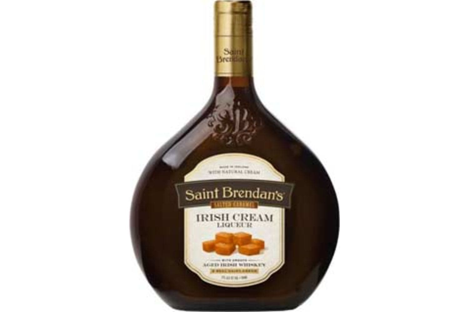 Saint Brendan's Salted Caramel Irish Cream Liqueur 750mL Bottle
