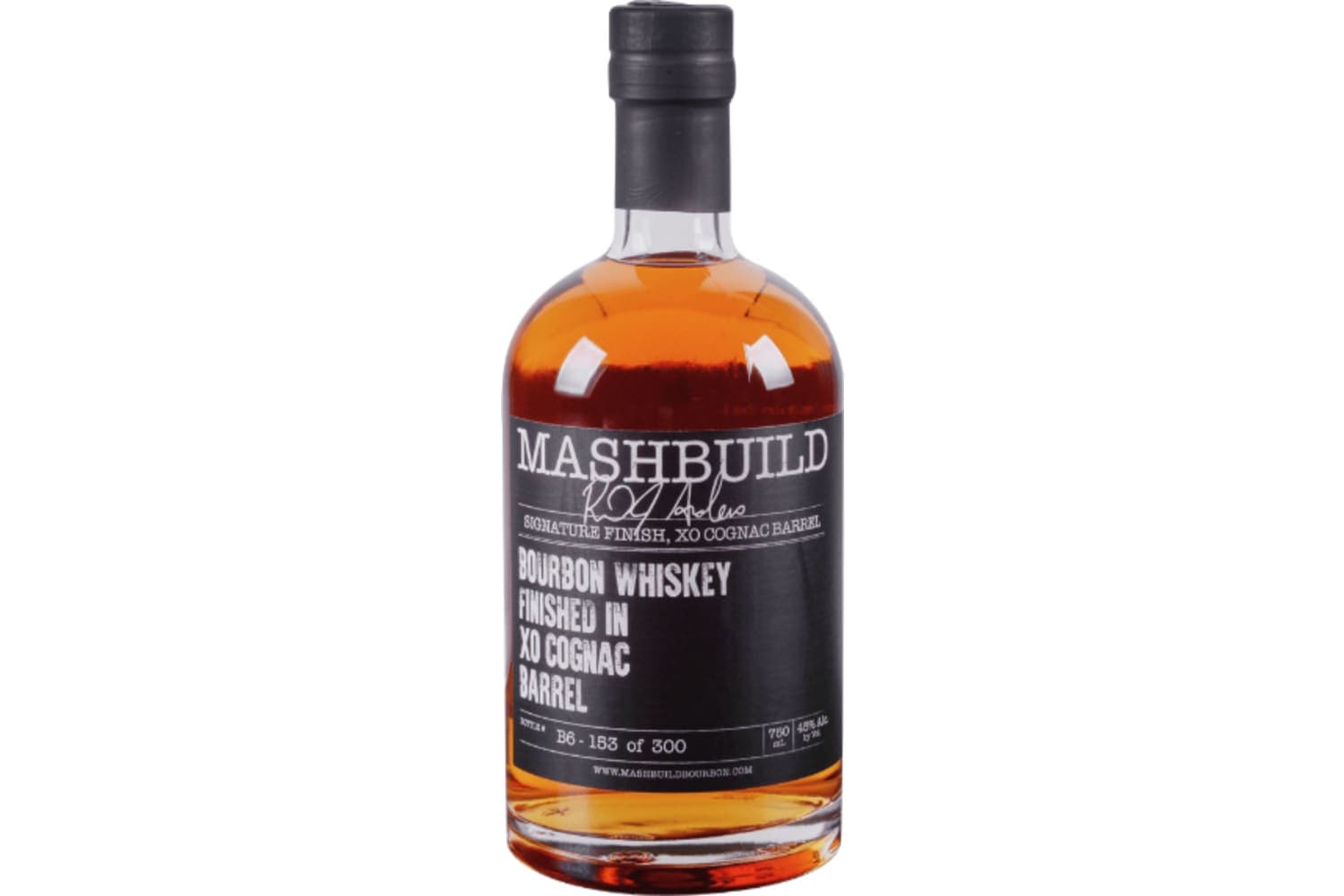 Mashbuild Finished In XO Cognac Barrel Signature Finish Bourbon Whiskey 90 Proof 750mL Bottle