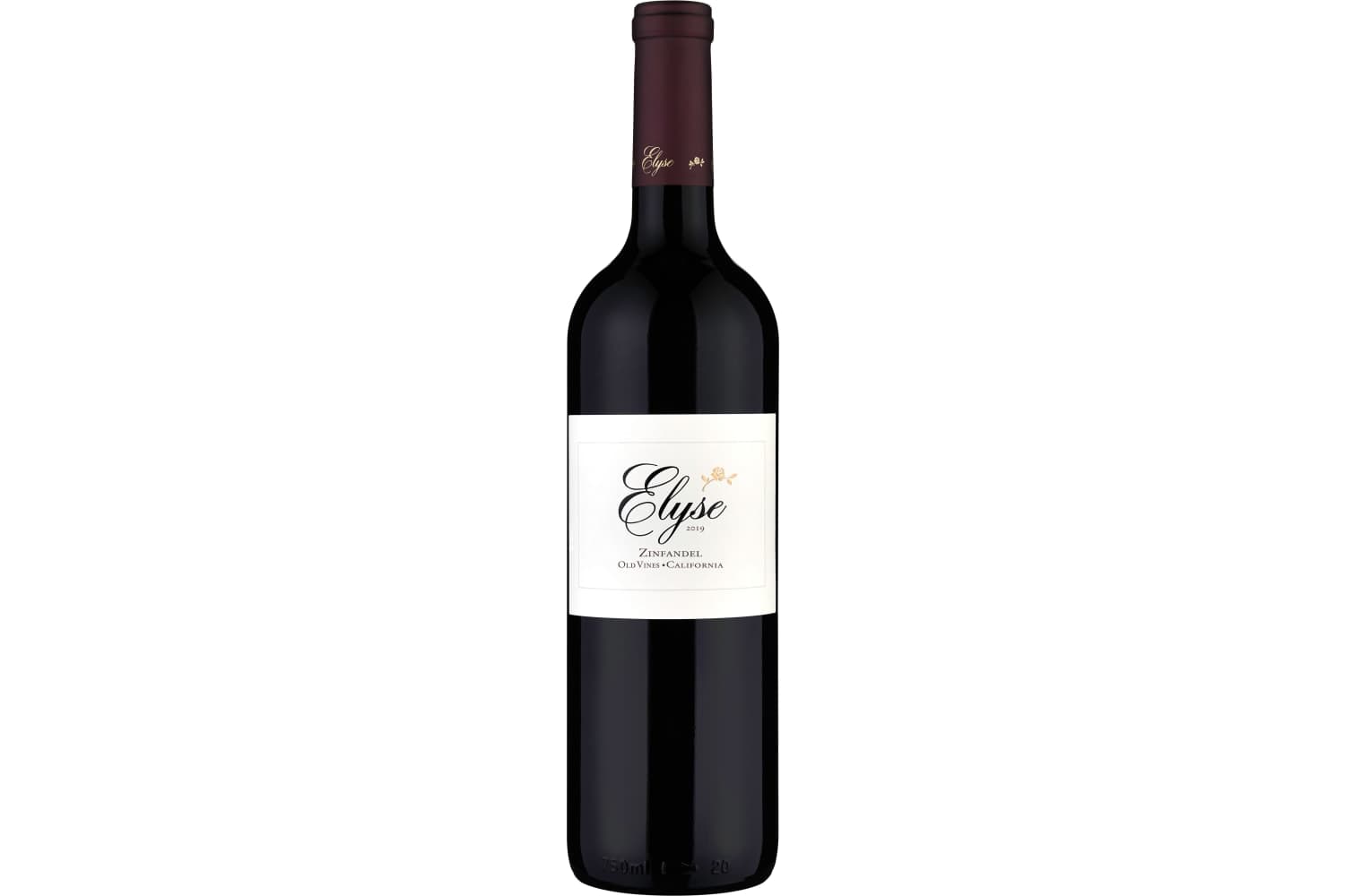 Elyse Old Vines Zinfandel 2019 750mL Bottle