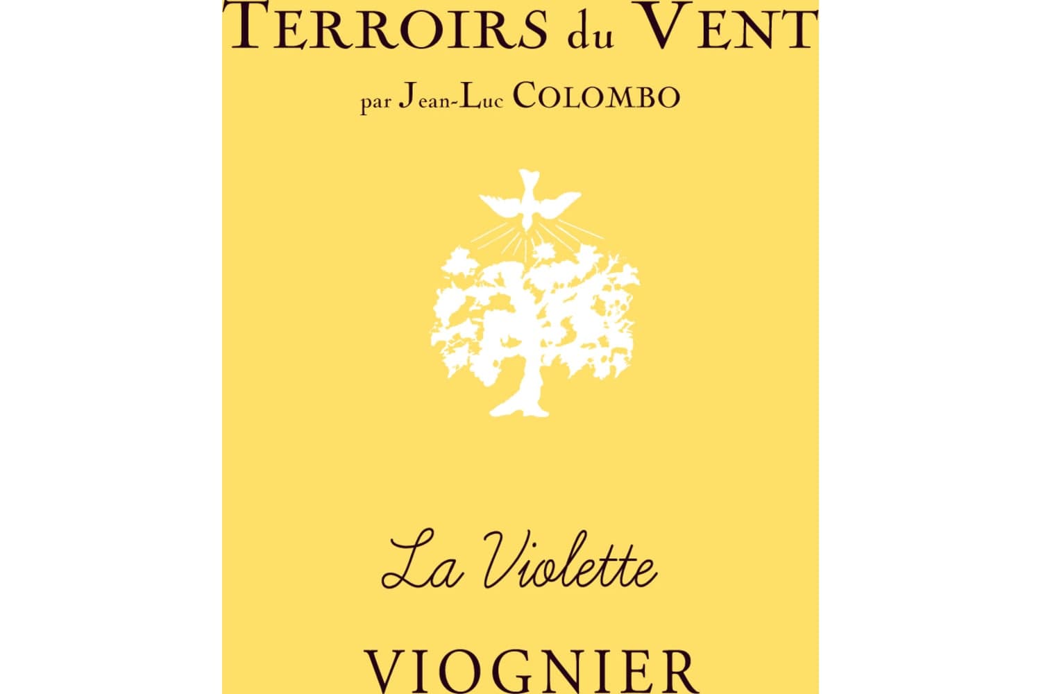 Jean-Luc Colombo Viognier La Violette 2020 750mL Bottle