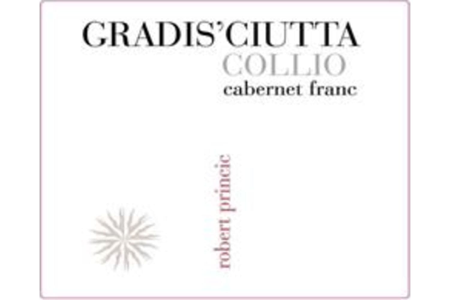 Gradis`ciutta Collio Goriziano Cabernet Franc 2018 750mL Bottle