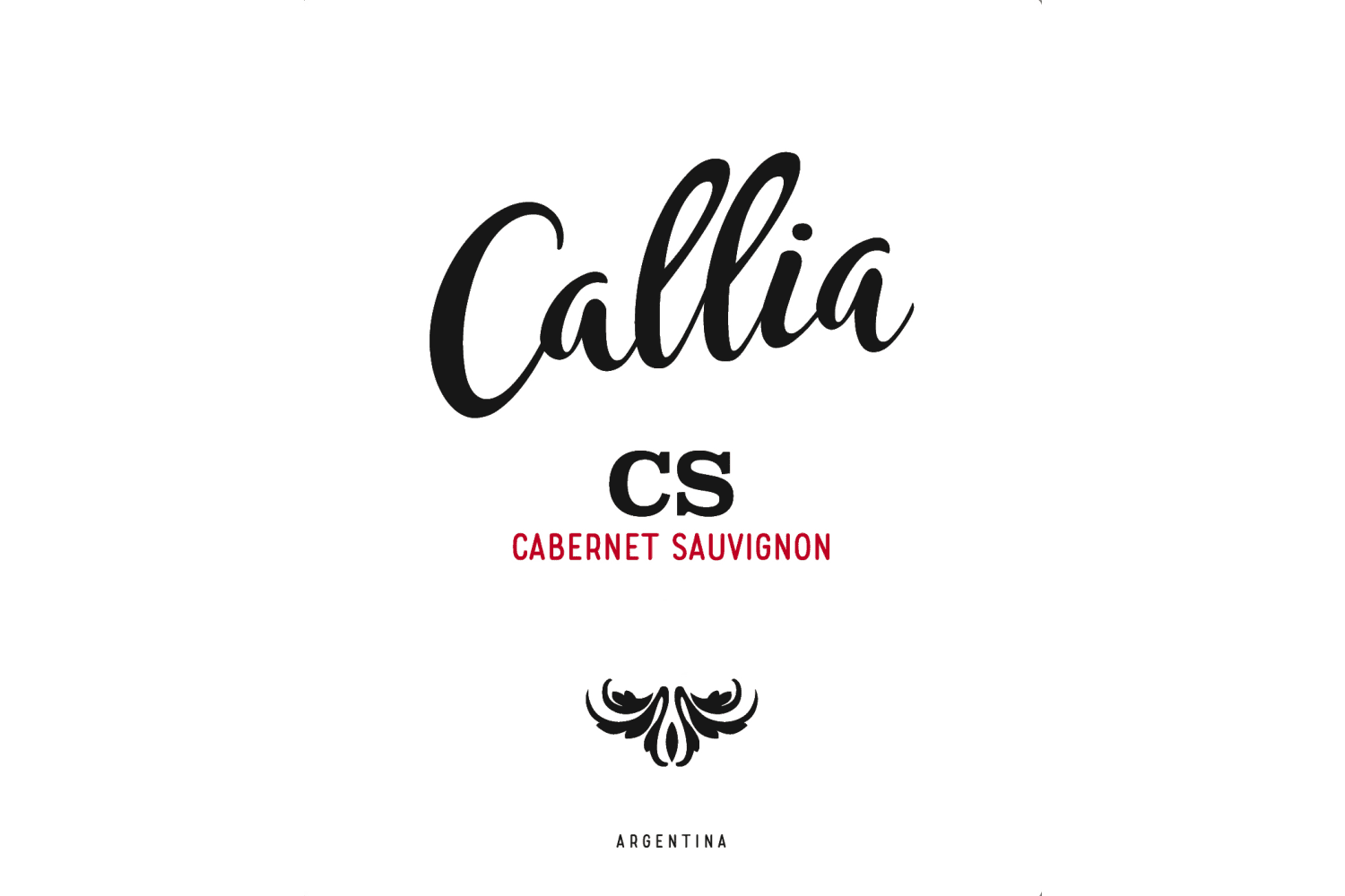 Callia Cabernet Sauvignon Valle Del Tulum 2021 750mL Bottle