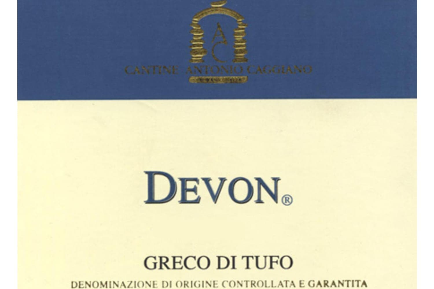 Antonio Caggiano Devon Greco di Tufo DOCG 2017 750mL Bottle