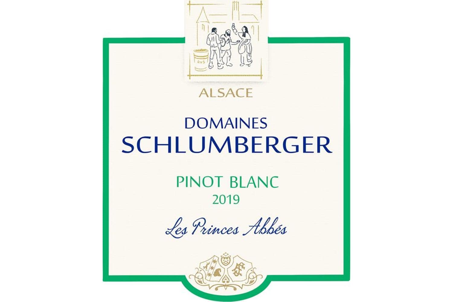 Domaines Schlumberger Pinot Blanc Les Princes Abbes 2018 750mL Bottle