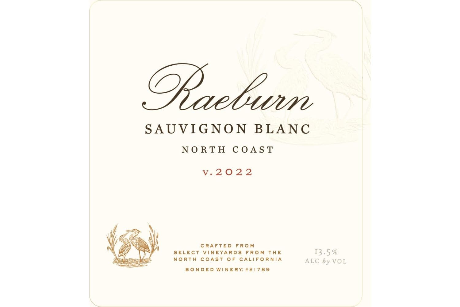 Raeburn Sauvignon Blanc North Coast 2023 750mL Bottle