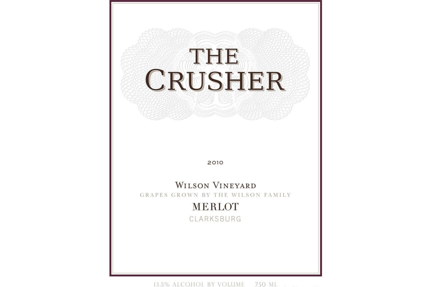 The Crusher Merlot 2021 750mL Bottle