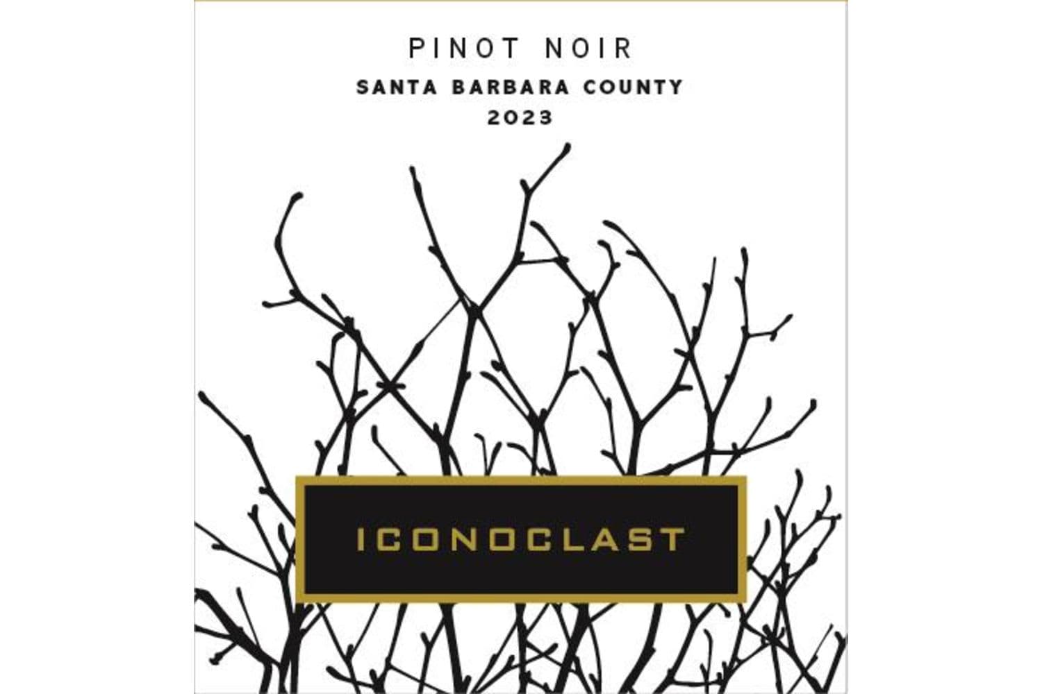 Iconoclast Pinot Noir Santa Barbara County 2023 750mL Bottle