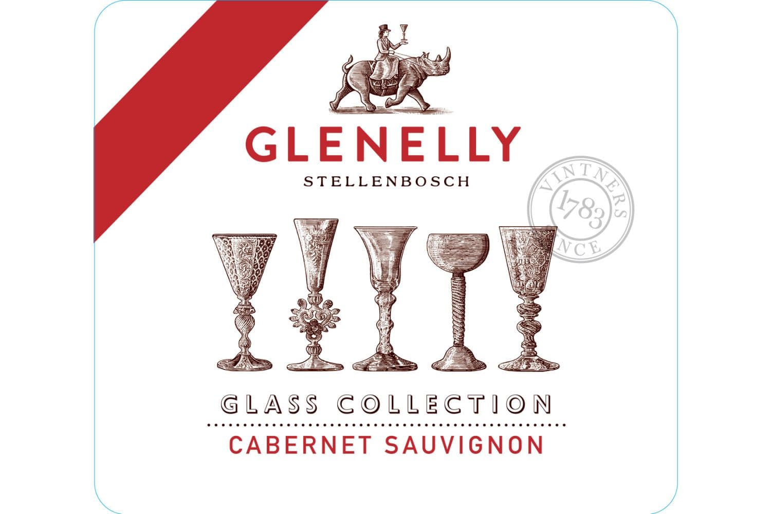 Glenelly Glass Collection Cabernet Sauvignon 2019 750mL Bottle