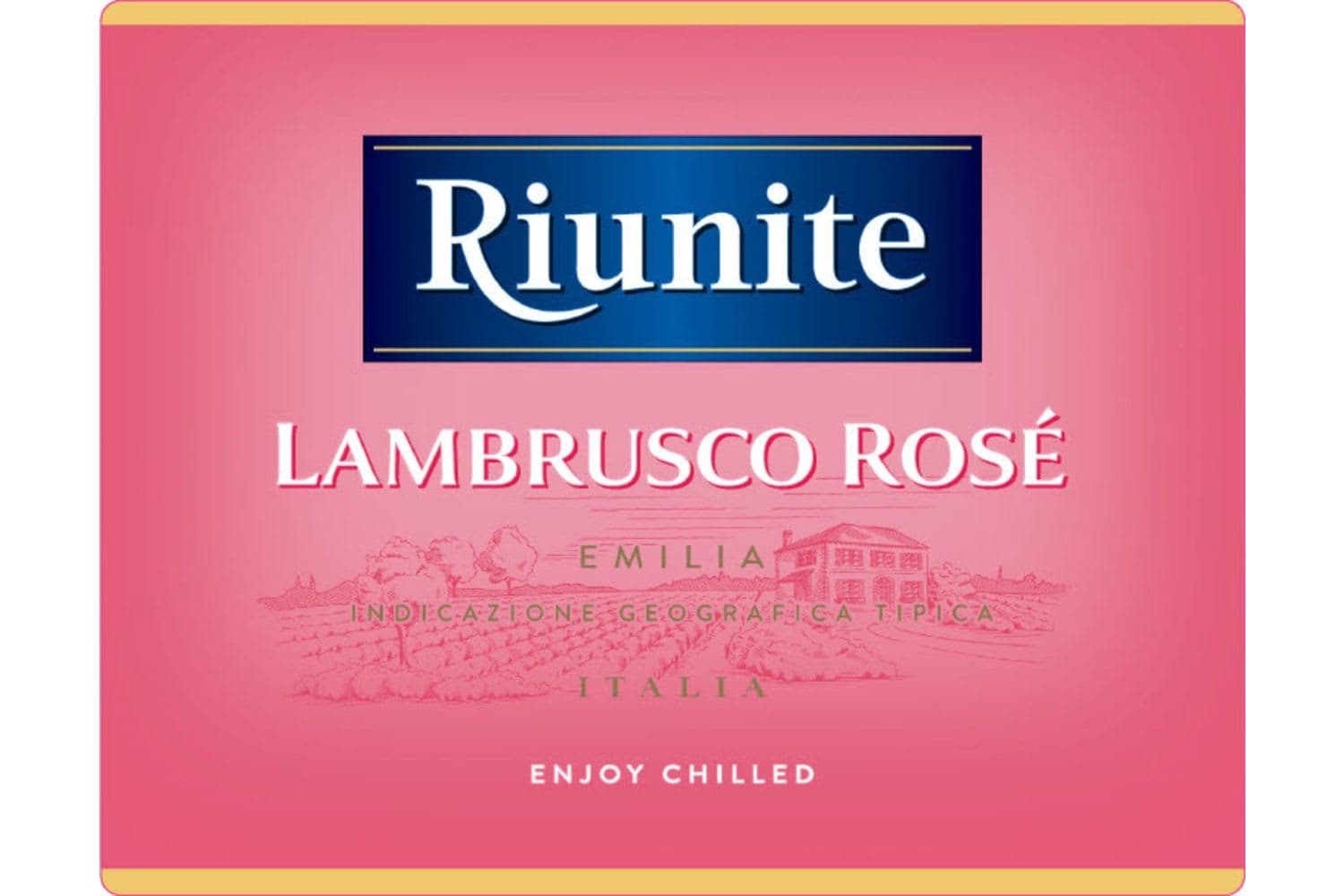 Riunite Lambrusco Rose 750mL Bottle