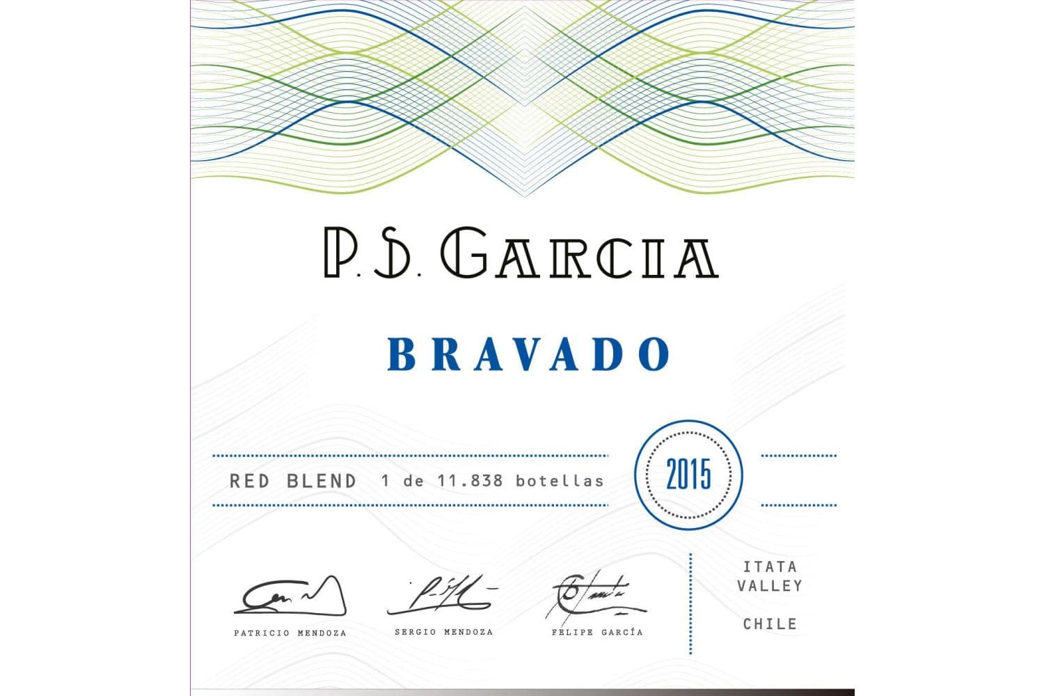 P.S. Garcia Bravado 2018 750mL Bottle