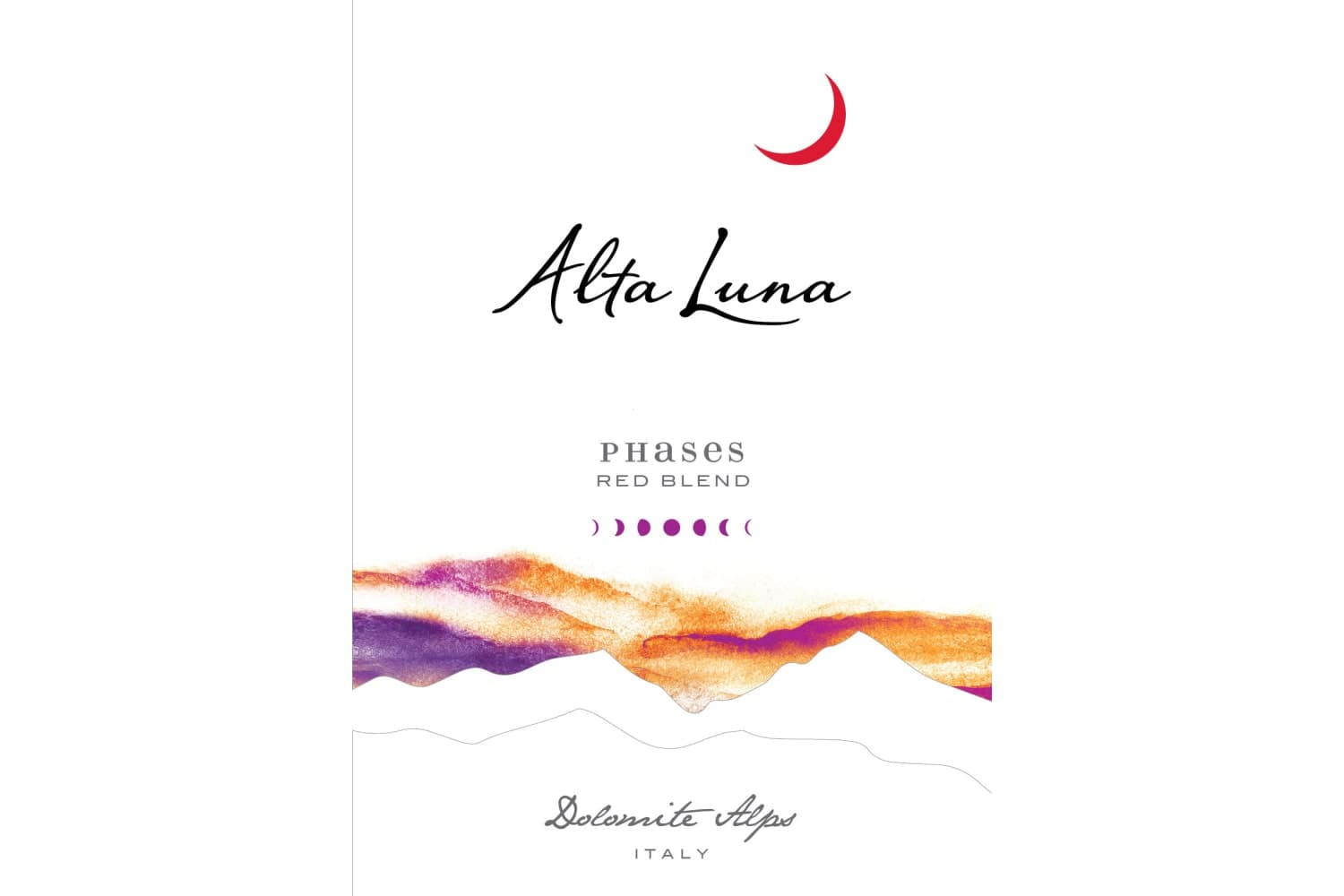 Alta Luna Phases Red Blend 2017 750mL Bottle