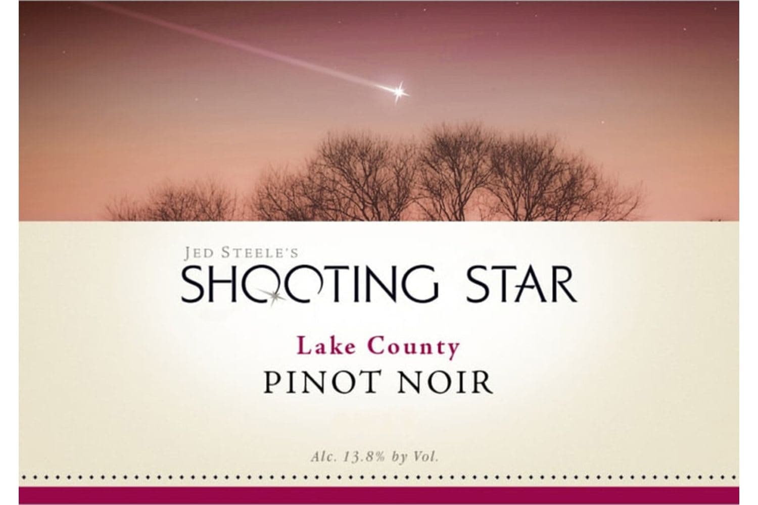 Shooting Star Pinot Noir 2018 750mL Bottle