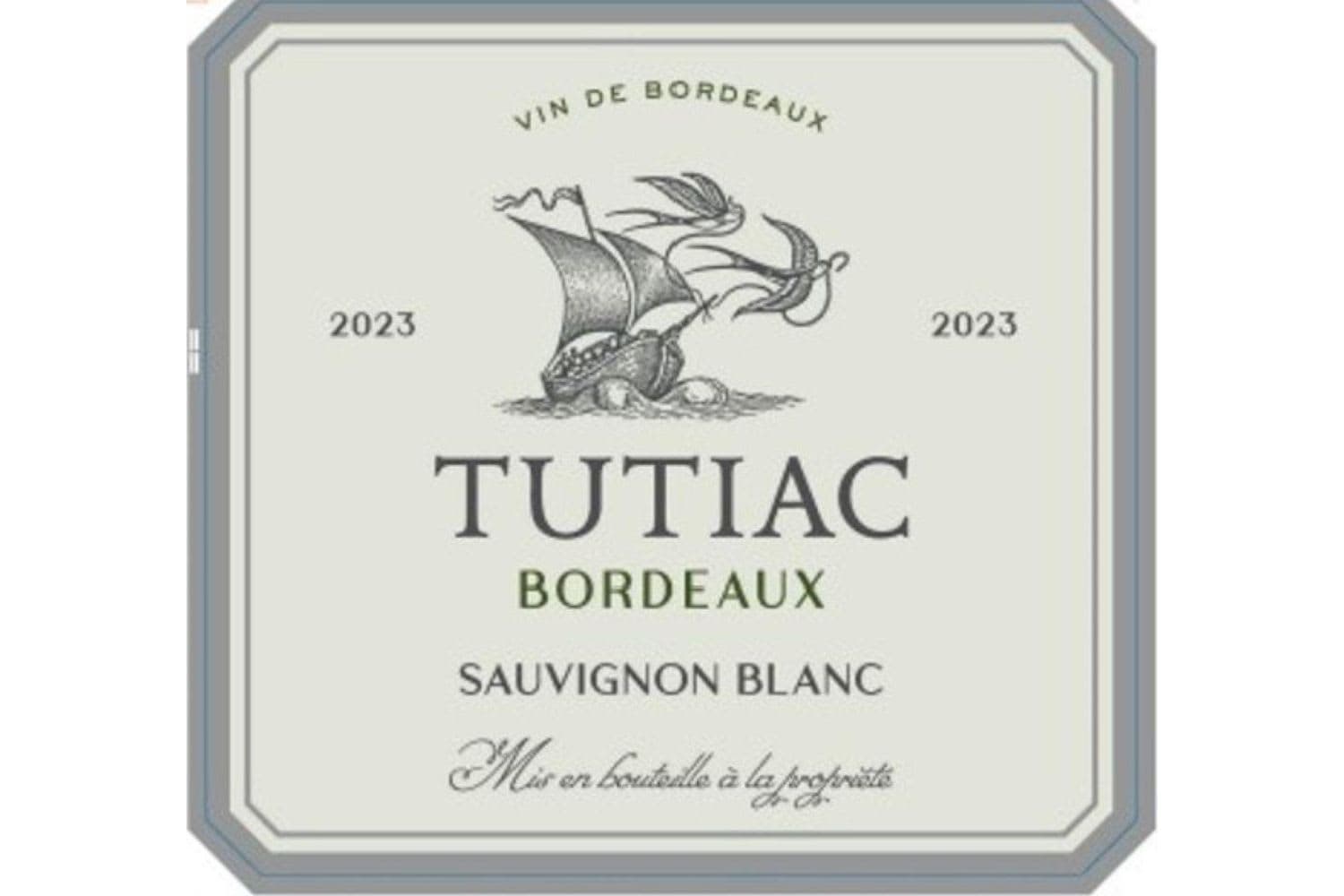 Tutiac Bordeaux Sauvignon Blanc Help Protect The Ocean 2023 750mL Bottle