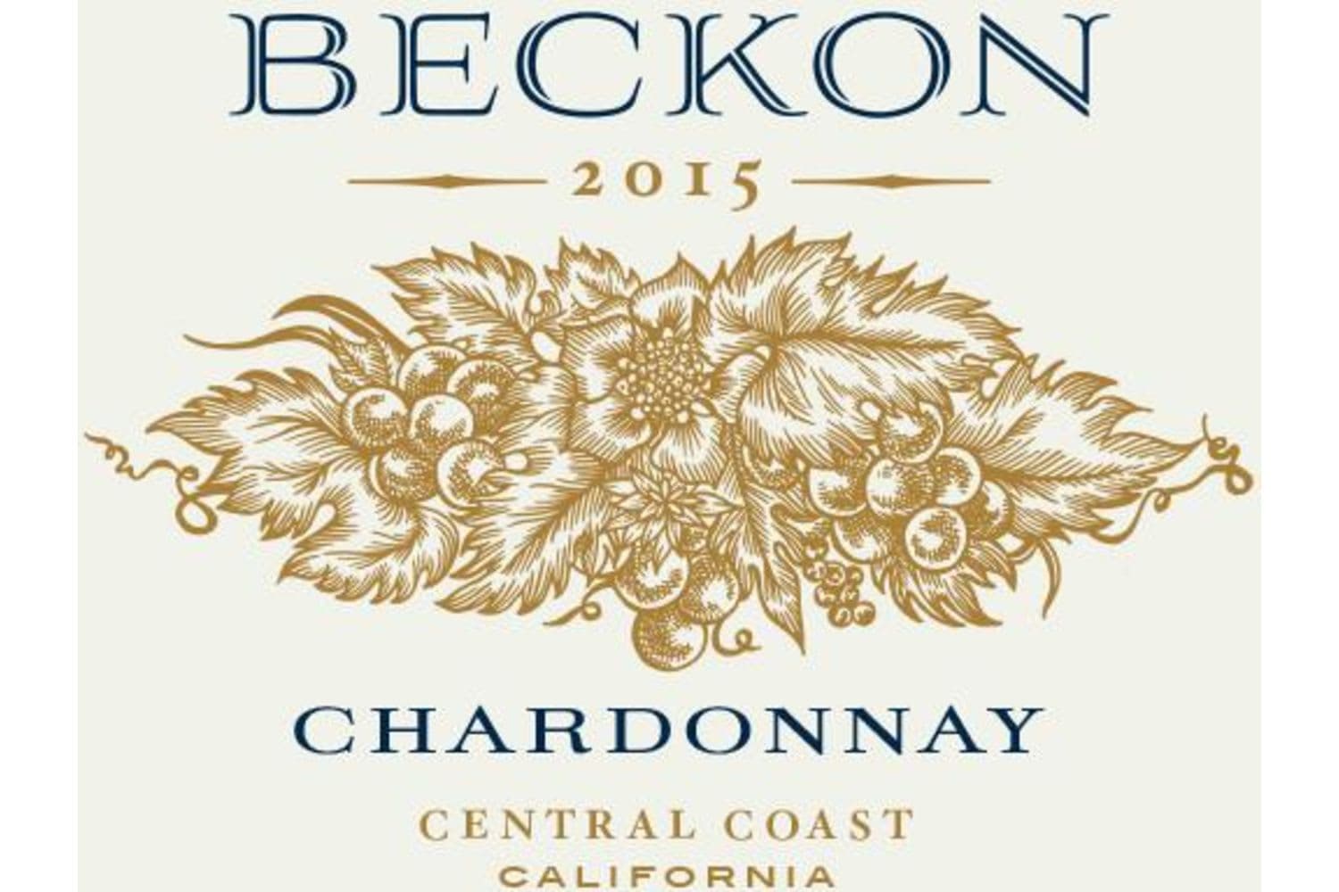 Beckon Central Coast Chardonnay 2016 750mL Bottle
