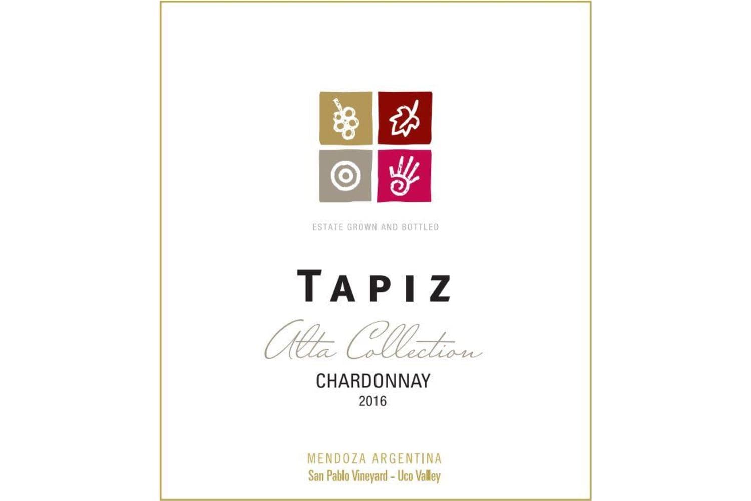 Tapiz Alta Chardonnay 2016 750mL Bottle