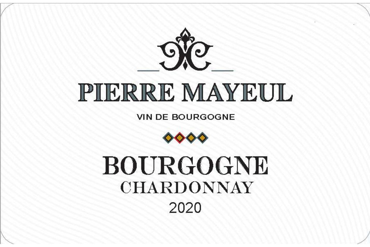 Pierre Mayeul Bourgogne Chardonnay 2020 750mL Bottle