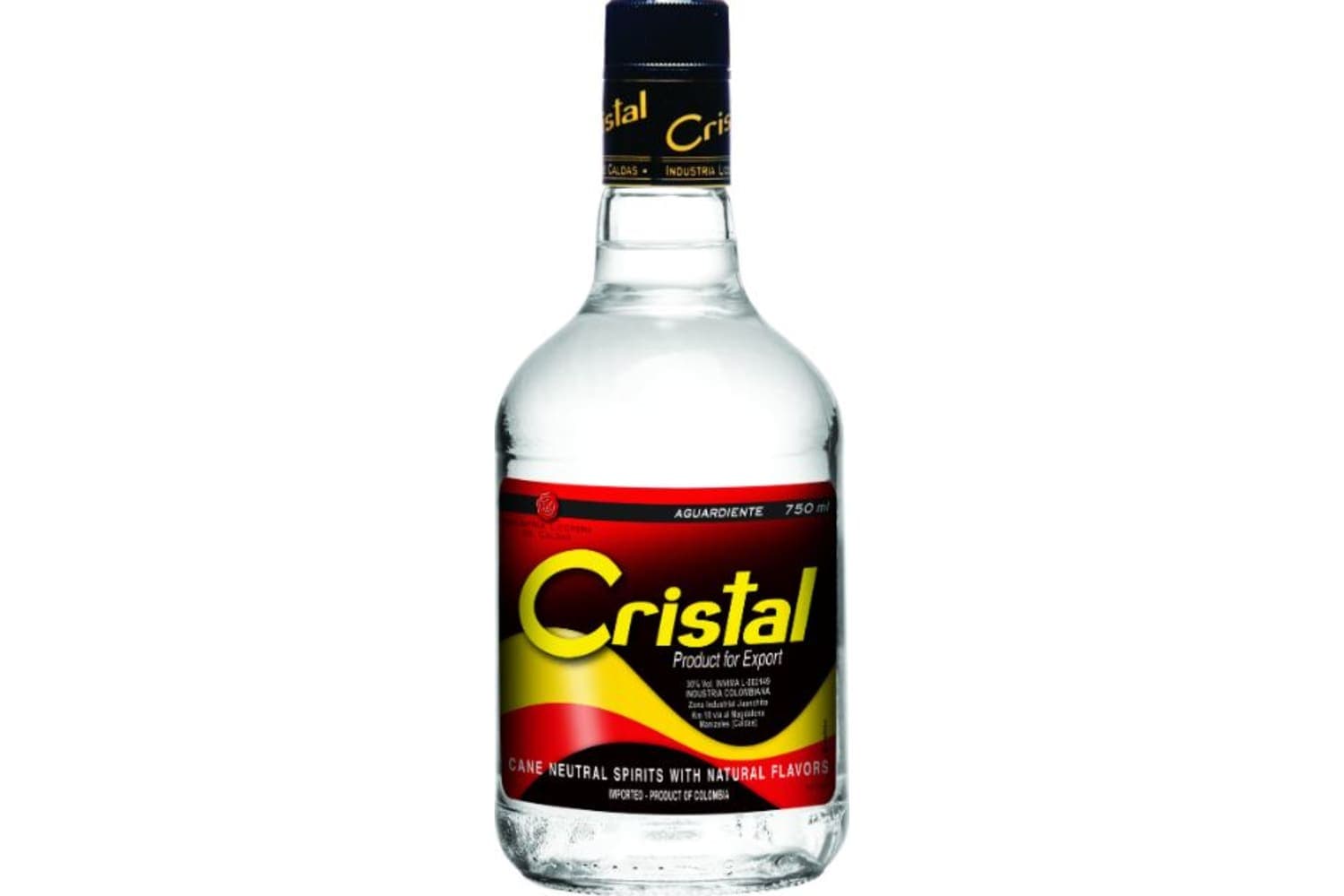 Aguardiente Cristal Aguardente 750mL Bottle