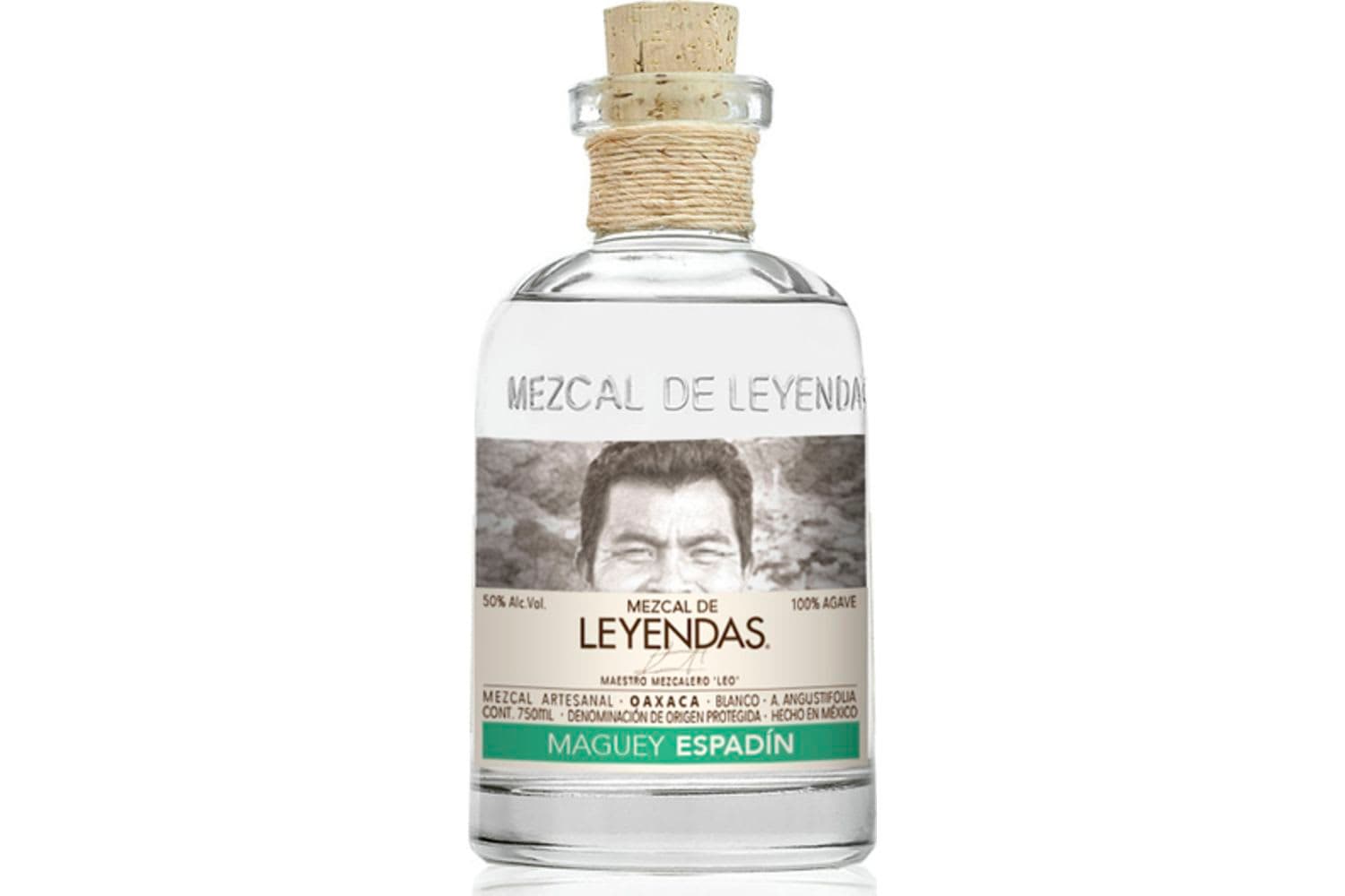 Mezcales de Leyendas Oaxaca Maguey Espadin 750mL Bottle