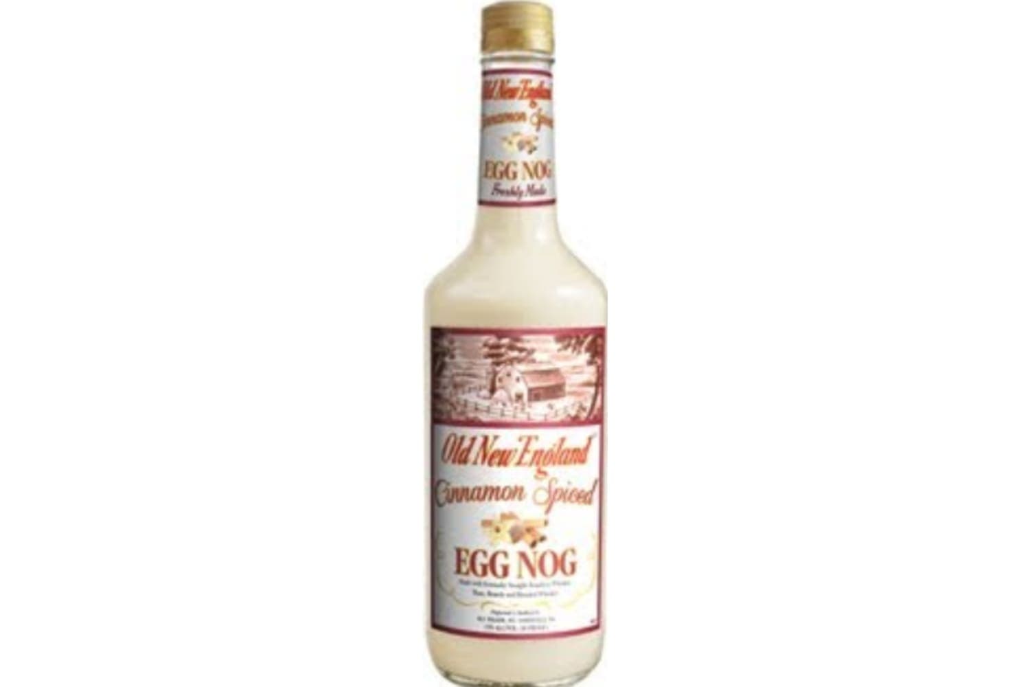 Old New England Cinnamon Spiced Egg Nog 750mL Bottle