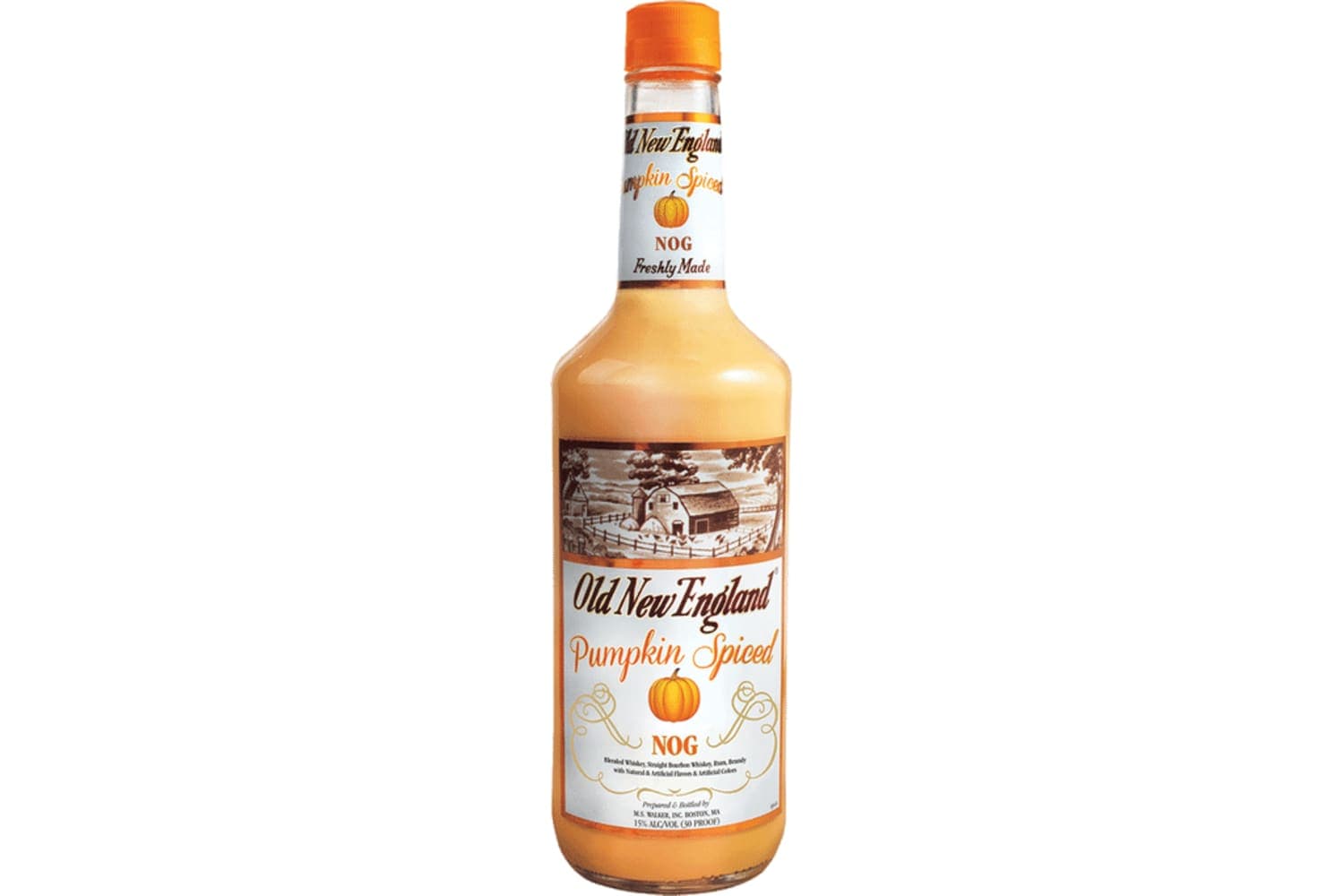 Old New England Pumpkin Spiced Egg Nog 750mL Bottle
