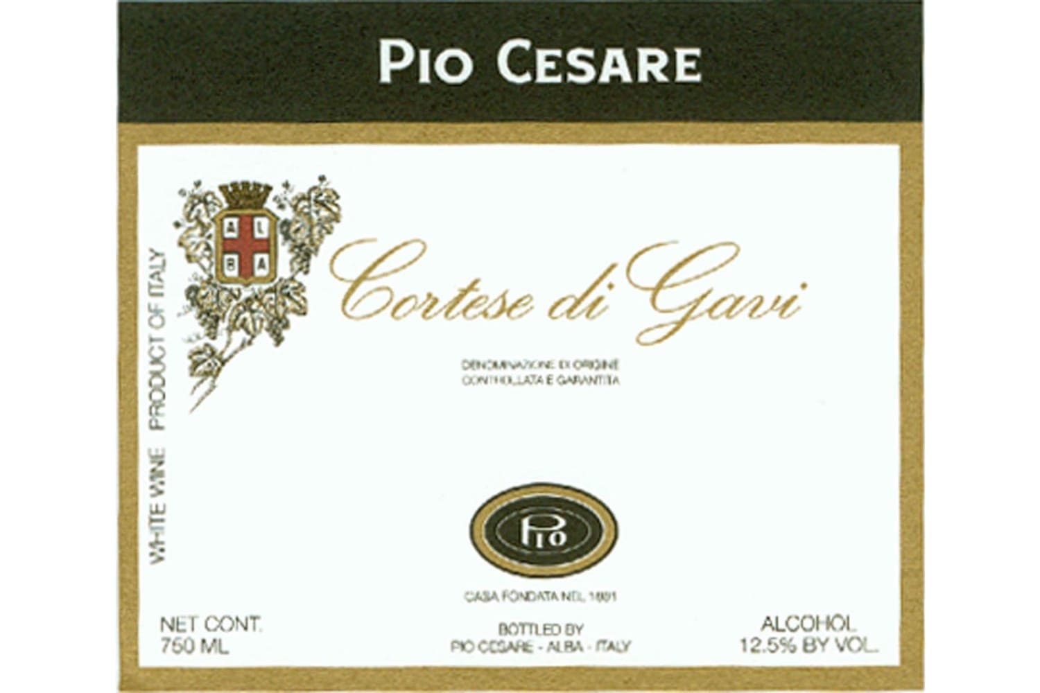 Pio Cesare Cortese di Gavi 2022 750mL Bottle