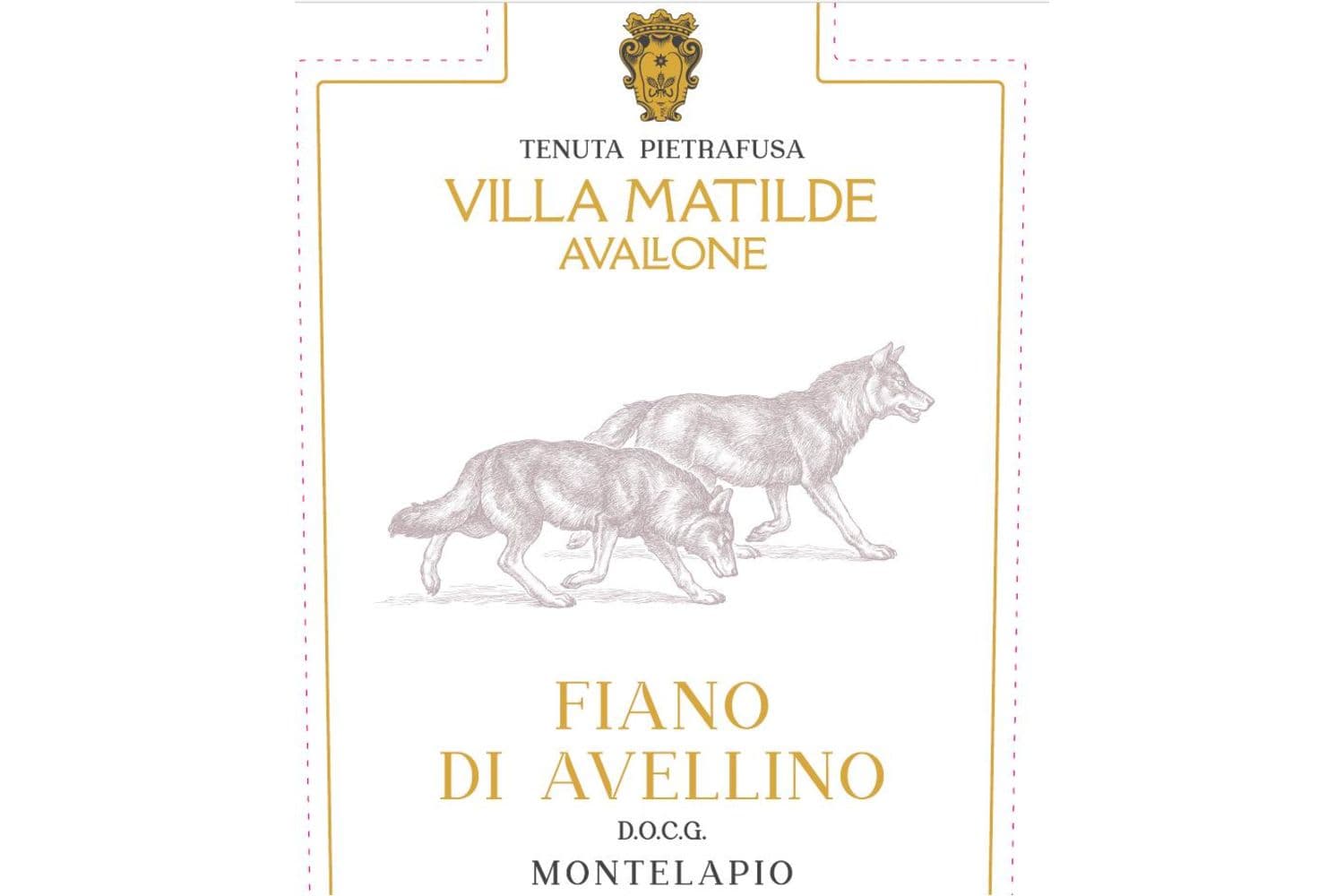 Villa Matilde Fiano di Avellino Montelapio 2018 750mL Bottle