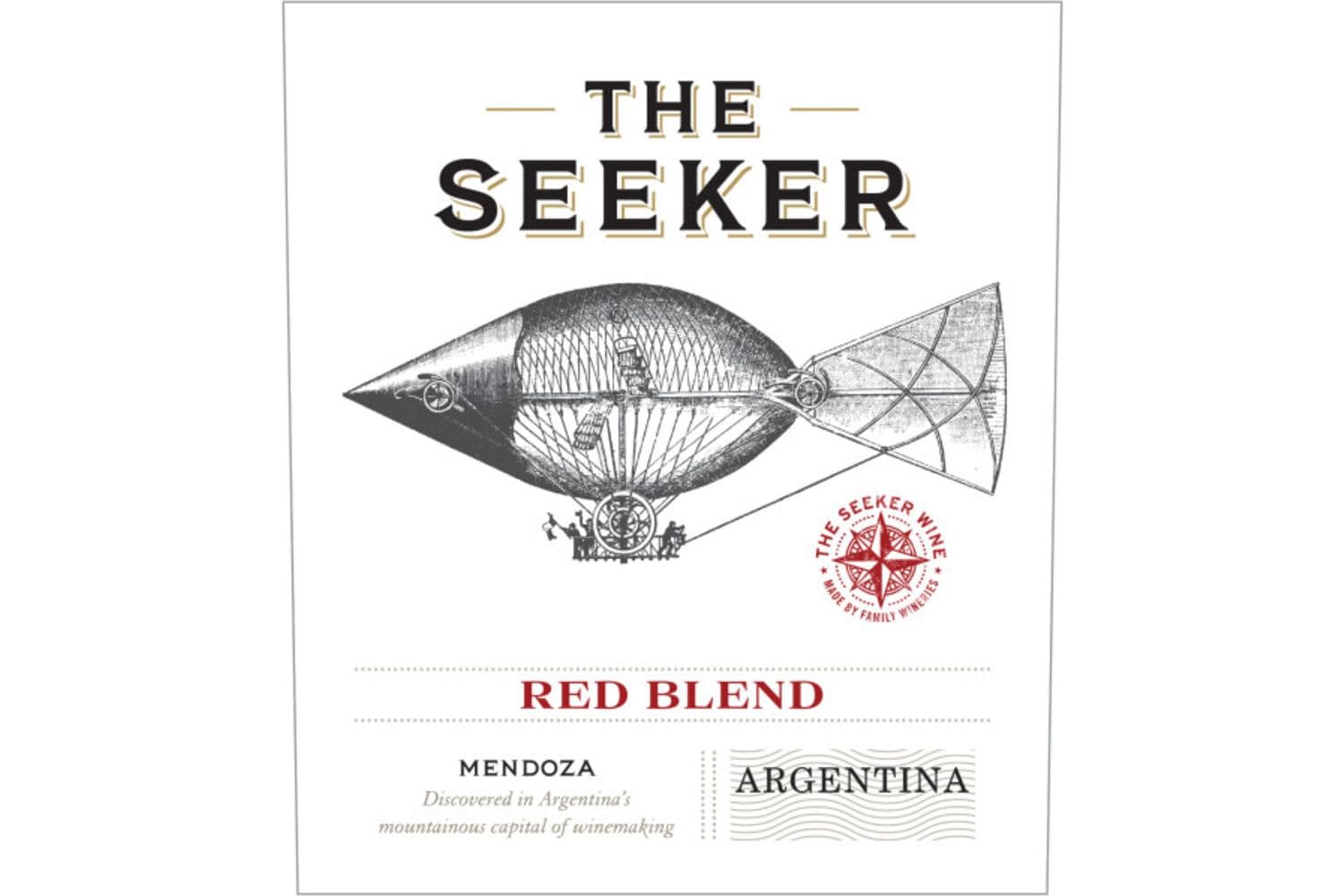 The Seeker Red Blend 2019 750mL Bottle