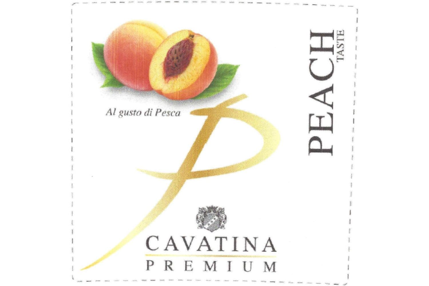 Cavatina Premium Peach 750mL Bottle