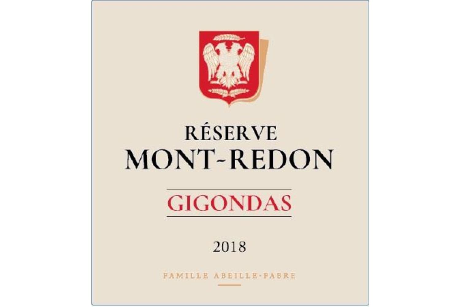 Chateau Mont-Redon Gigondas Reserve 2021 750mL Bottle