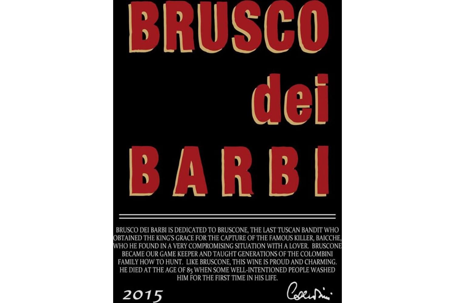 Fattoria dei Barbi Toscana Brusco Dei Barbi 2020 750mL Bottle