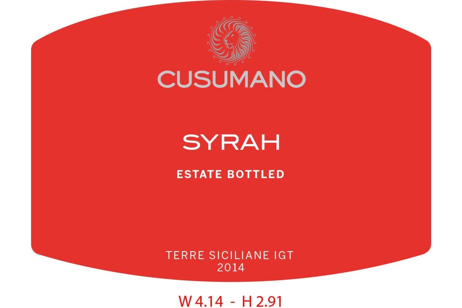 Cusumano Syrah 2021 750mL Bottle