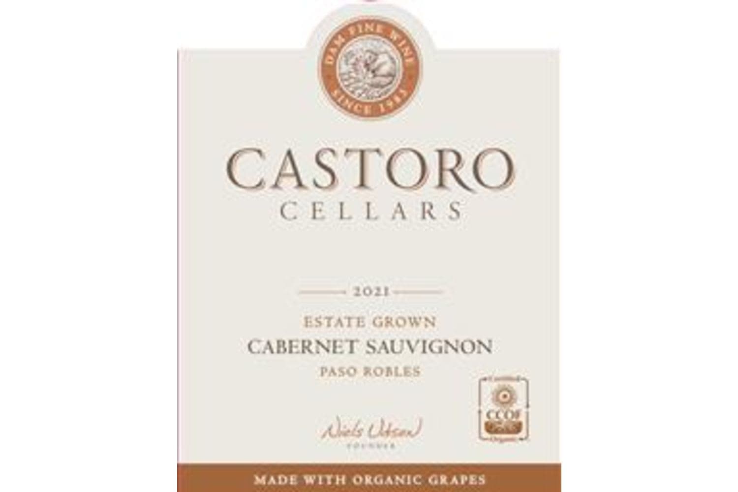 Castoro Cellars Cabernet Sauvignon 2022 750mL Bottle