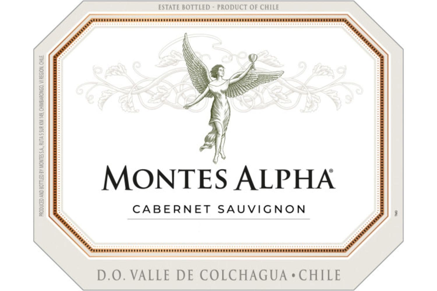 Montes Montes Alpha Cabernet Sauvignon Valle del Colchagua 2022 750mL Bottle