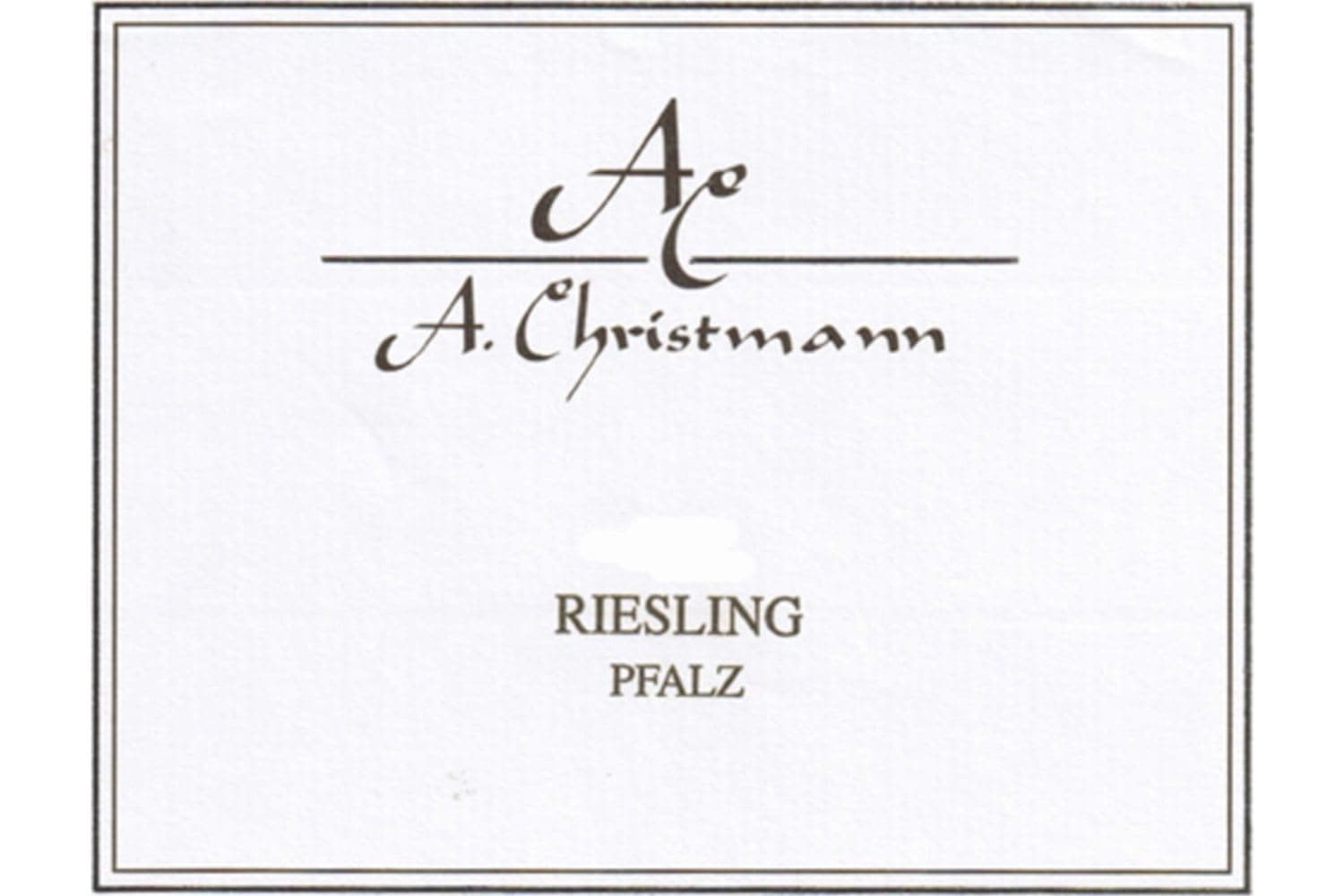 A. Christmann Pfalz Riesling 2023 750mL Bottle