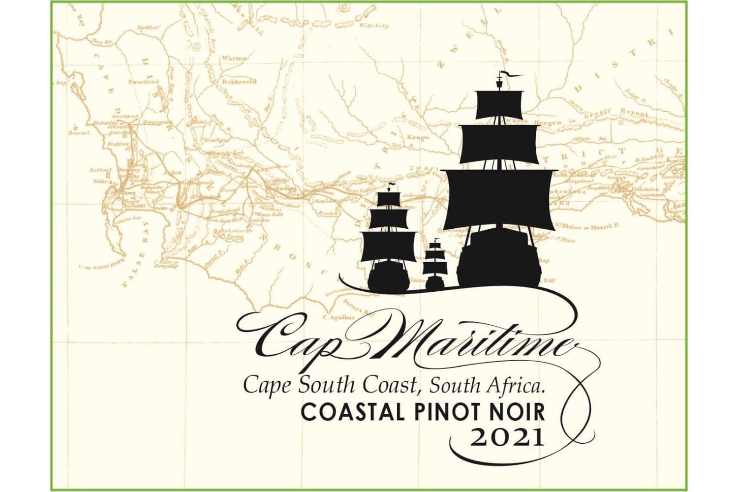 Cap Maritime Pinot Noir Coastal Cape South Coast 2023 750mL Bottle